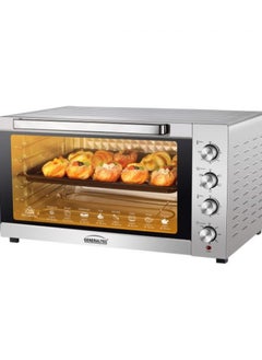 اشتري Generaltec Electric Toaster Oven with Convection fan and Stainless steel heating elements, 60 minute timer with bell, 70-250 degree adjustable في الامارات