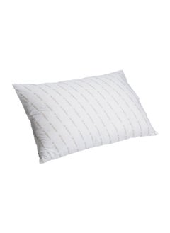 Buy Polyester Hypoallergenic Mildew Resistant Luxury Queen Pillow White 75 x 50 cm CNON PQ in Saudi Arabia