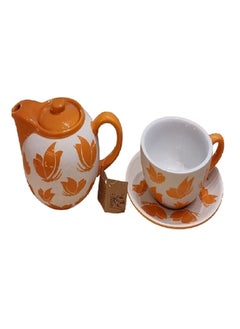 Buy Teapot set with 1 cup and saucer in UAE