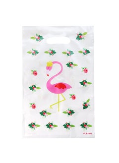 اشتري Kids Party Favor Bags Shiny Candy Pouches Flamingo في السعودية