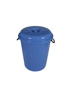 Buy Wafer storage basket with lid, 60 liters, blue, Medstar FATCBN02690 in Egypt