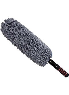 اشتري Portable Dust Cleaning Microfiber Soft Car Duster Exterior and Interior Cleaning - Long, Unbreakable, and Retractable Handle في الامارات