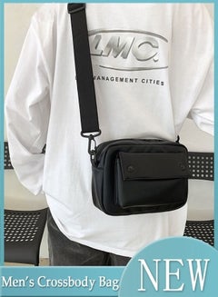 Buy Waterproof Sling Bag Casual Cross Body Messenger Black in UAE