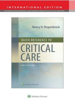 Buy Quick Reference to Critical Care 6e, International Edition in UAE