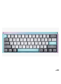 اشتري K330W Ice Cream (Dark Crystal Red Switch) Wireless Mechanical Keyboard – Purple/Blue/Grey في الامارات