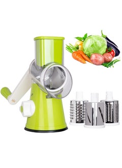 Buy Multifunctional vegetable slicer, green color, 0.95 kg in Saudi Arabia