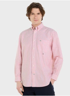 Buy Striped Slim Fit Shirt in Saudi Arabia