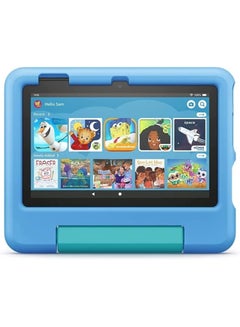 اشتري Fire HD 8 Tablet for Kids, 8 Inch HD, 32 GB with Wi-Fi, Blue Color في الامارات