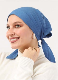 Buy Triangle Bonnet Light BLue For Women in Egypt