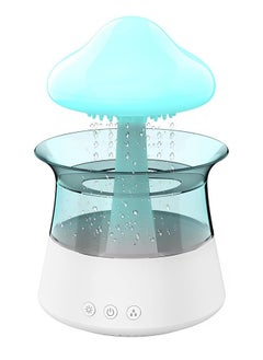 اشتري Padom Rain Cloud Humidifier 300ml Essential Oil Diffuser with 7 Color Changing Lights and Water Drop Sound Timing Function USB Rechargeable Rain Cloud Diffuser for Home Office Bedside Sleepin في الامارات