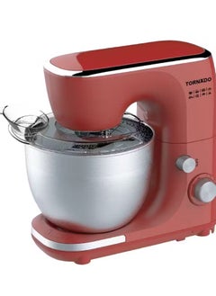 Buy TORNADO Kitchen Machine 800W 5 Liter Stainless Bowl Red SM5L-800RT in Egypt