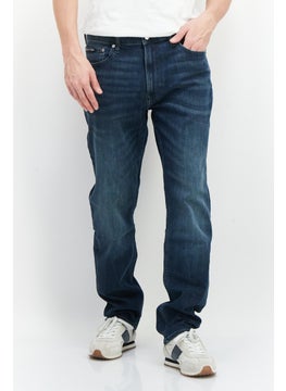 Buy Men Slim Fit Washed Stretchable Jeans, Blue in Saudi Arabia