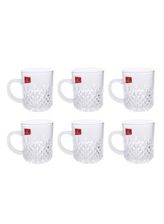 Buy 6-Piece Tea Glass Set 230ml in UAE
