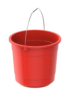 اشتري EX 18L Round Plastic Bucket with Steel Handle في السعودية