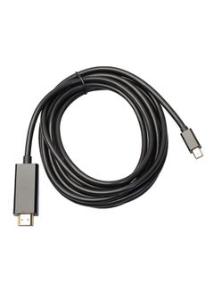 Buy Thunderbolt Mini Display Port To HDMI Adapter Cable Black in Saudi Arabia