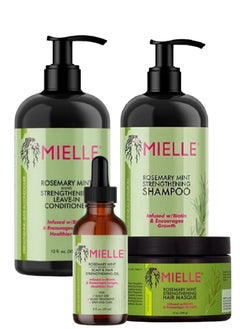 Buy Rosemary Group Mint Scalp & Hair Strengthening - Oil - Masque - conditioner - Shampoo in Saudi Arabia