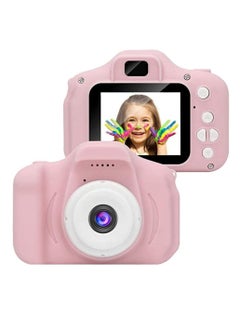 Buy Kids Camera Gifts For 4-8 Year Old Kids Shockproof Camera Mini Child Camcorder For Little Kid With Soft Silicone Shell For Outdoor Play Pink in UAE