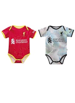 Buy 2-PACK Football-themed Baby  Onesies in UAE