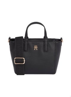 Buy Women's Th Soft Logo Mini Tote Bag - Polyester Blend, Black in Saudi Arabia