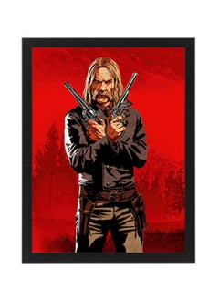 اشتري Micah Red Dead Redemption 2 Wall Art Poster Frame في مصر