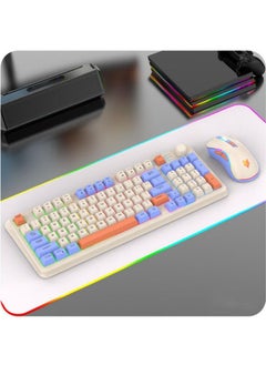 Buy Fashion Business Office Tablet Wireless Keyboard and Mouse Set in Saudi Arabia