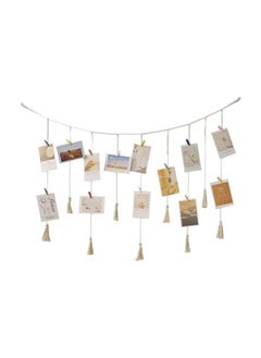 Buy Photo Hanging Rope DIY Picture Frame Wall Decoration Boho in Egypt