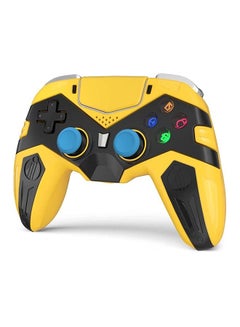 Buy Wireless Controller for PS4, Gamepad for Playstation 4 Controllers Joystick Compatible with PS4/PS4 Slim/PS4 PRO/PS3/ Android/iOS/PC with Dual Vibration Touch Panel Six-axis - Yellow in Saudi Arabia