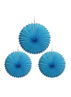 اشتري Paper Fan Decoration 3Pcs/Card في الامارات