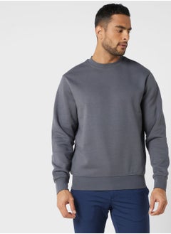 Buy Essential Crew Neck Sweatshirt in UAE