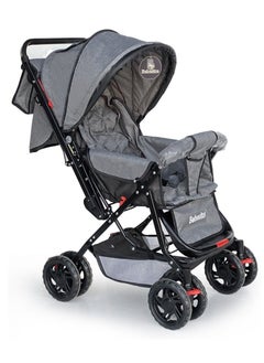 Buy Heavy Duty Sturdy Reversible Fast Folding Baby Stroller With Storage Bag in UAE