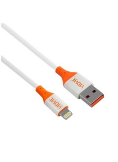 Buy Vidvie CABLE VIDVIE CB4014i USB/IPHONE 2.4A 1M WHITE in Egypt