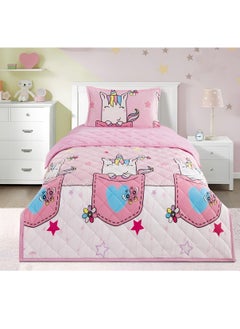 اشتري 3-Piece Kids Velvet Comforter Set: Cozy Winter Bedding with Velvet and Fur في السعودية