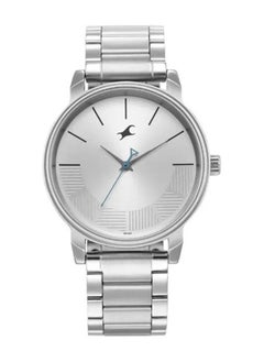 اشتري Fastrack Stunners Quartz Analog Watch for Guys With Silver Dial Metal Strap في الامارات