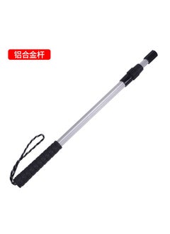 Buy Retractable hook scoop stainless steel beach shell scoop rake sand shovel ice fishing strainer anchor fish ice copy wholesale Aluminum alloy telescopic rod in Saudi Arabia