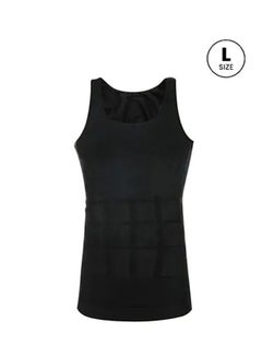 Buy Slimming Body Shaper Vest For Men L in UAE