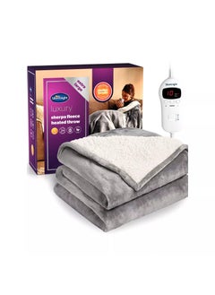 اشتري Silentnight Sherpa Fleece Heated Throw 180 x 200 cm في الامارات