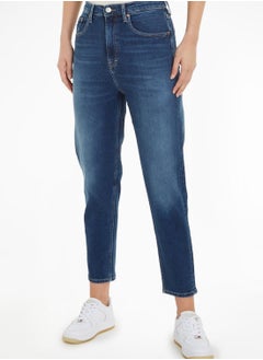 Buy High Waist Mom Jeans in Saudi Arabia