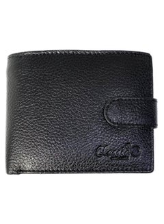 Buy Classic Milano Genuine Leather Mens Wallet Cow NDM Wallets for men G-74 (Black) by Milano Leather in UAE