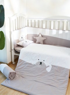 Buy Baby Crib Bedding Set, 6 Pieces in Saudi Arabia