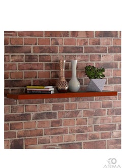 Buy Easy-to-install hanging wall shelves, 120 cm in Saudi Arabia