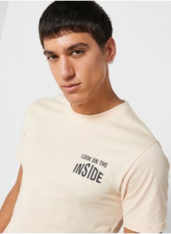 Buy Look On The Inside T-Shirt in Saudi Arabia