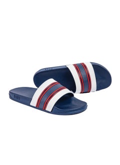 اشتري Ajax Navy & White slide slipper في مصر