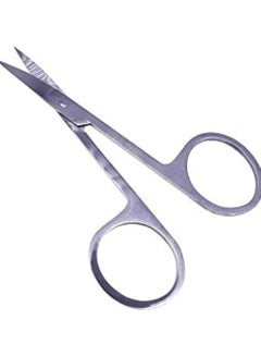 Buy ORiTi Stainless Steel Curved and Rounded Facial Hair Scissors in UAE