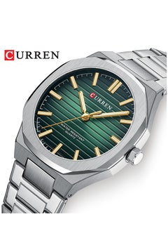 Buy Watches for Men Waterproof Analog Stainless Steel Wristwatch 8456 in Saudi Arabia