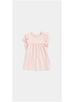 Buy Pink Frill Sleeve T Shirt in UAE