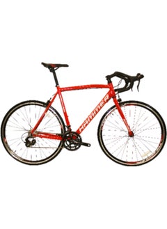 Buy Hammer Road Bike 28" - Aluminium 16 Speed Bike - Full Shimano original parts - Model RC 90 Frame size 56 - Red in Egypt