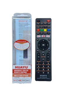 Buy Replacement Universal Remote Control For Huayu LED LCD Smart TV Black in Saudi Arabia