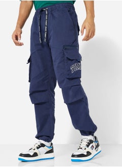 اشتري Cargo Drawstring Tapered Trousers في الامارات