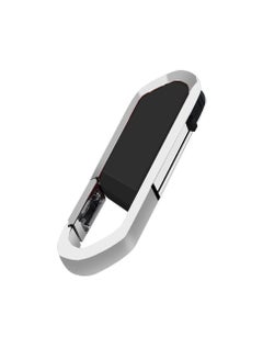 Buy USB Flash Drive, Portable Metal Thumb Drive with Keychain, USB 2.0 Flash Drive Memory Stick, Convenient and Fast Pen Thumb U Disk for External Data Storage, (1pc 32GB Black) in Saudi Arabia