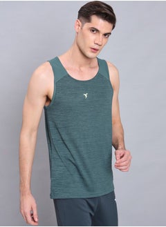 Buy Melange Scoop Neck Active Tank in Saudi Arabia